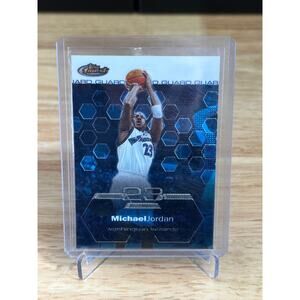 2003 Topps Finest Michael Jordan Washington Wizards #100, Rare Card!
